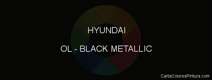 Pintura Hyundai OL Black Metallic