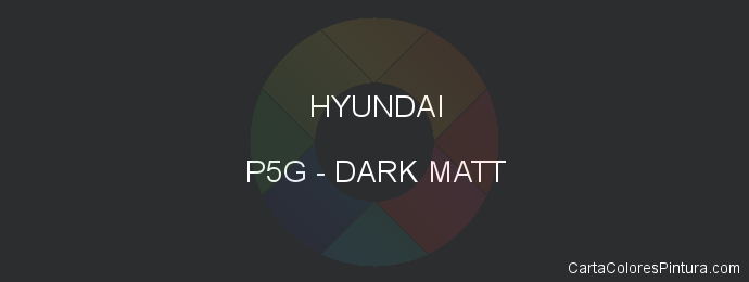 Pintura Hyundai P5G Dark Matt
