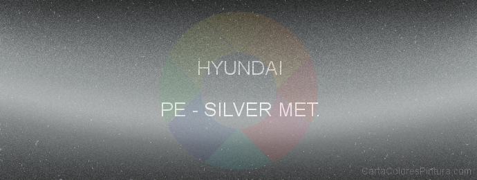Pintura Hyundai PE Silver Met.