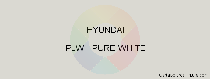 Pintura Hyundai PJW Pure White