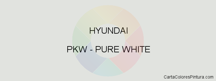 Pintura Hyundai PKW Pure White