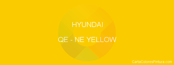 Pintura Hyundai QE Ne Yellow