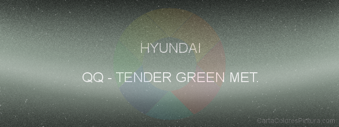 Pintura Hyundai QQ Tender Green Met.