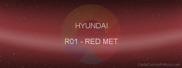 Pintura Hyundai R01 Red Met.