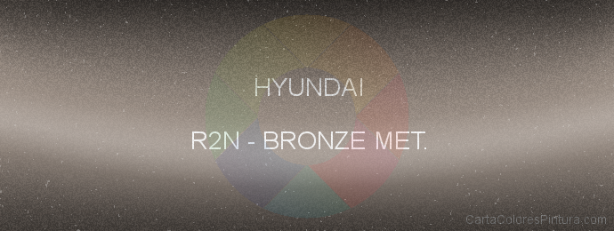 Pintura Hyundai R2N Bronze Met.