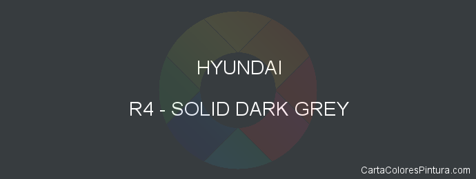 Pintura Hyundai R4 Solid Dark Grey