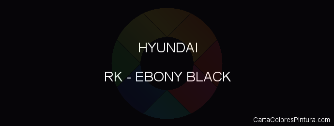 Pintura Hyundai RK Ebony Black