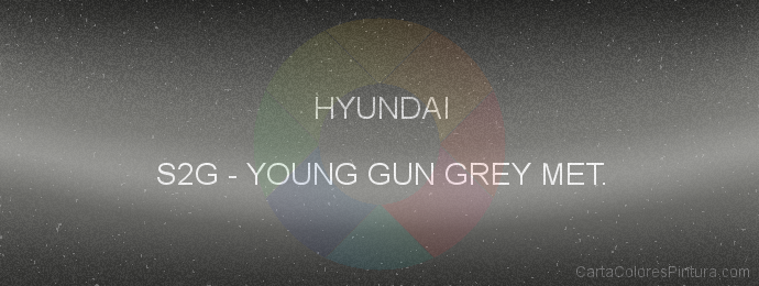 Pintura Hyundai S2G Young Gun Grey Met.