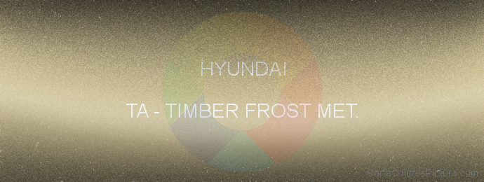 Pintura Hyundai TA Timber Frost Met.