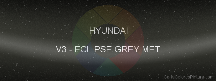 Pintura Hyundai V3 Eclipse Grey Met.