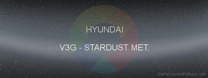 Pintura Hyundai V3G Stardust Met.