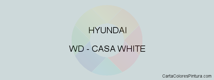 Pintura Hyundai WD Casa White