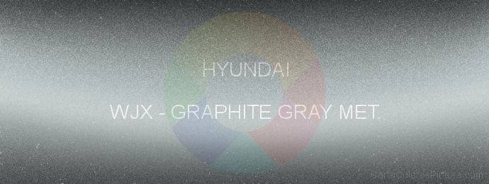 Pintura Hyundai WJX Graphite Gray Met.