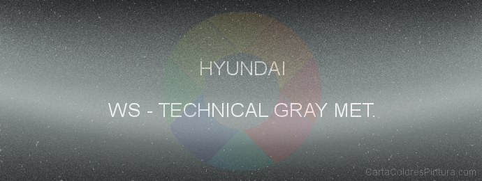 Pintura Hyundai WS Technical Gray Met.