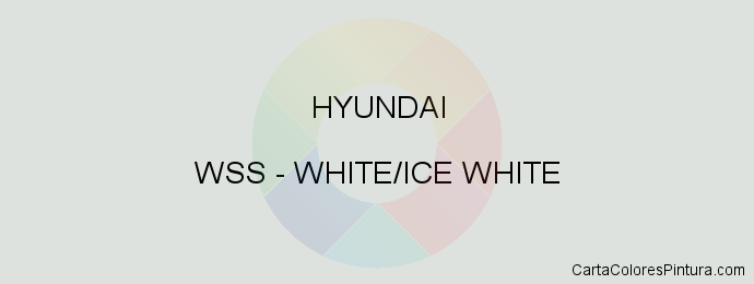 Pintura Hyundai WSS White/ice White