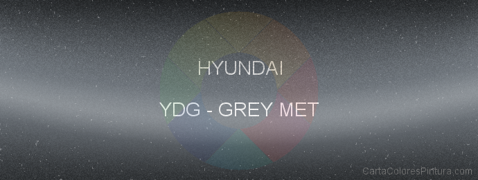 Pintura Hyundai YDG Grey Met