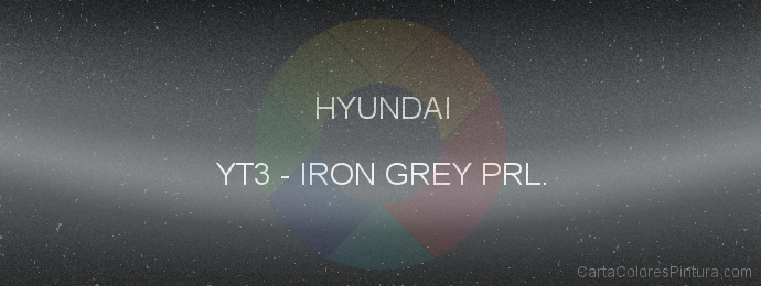 Pintura Hyundai YT3 Iron Grey Prl.