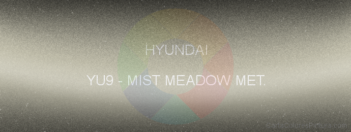 Pintura Hyundai YU9 Mist Meadow Met.