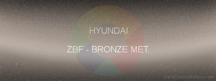 Pintura Hyundai ZBF Bronze Met.