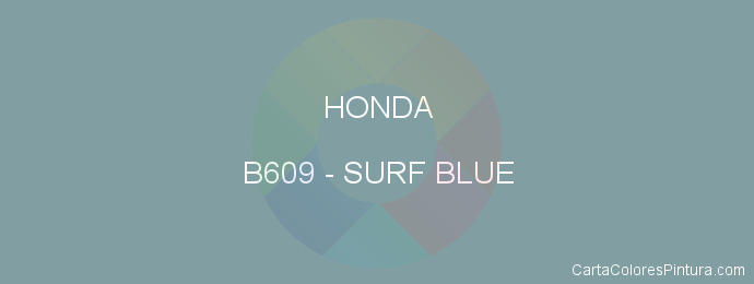 Pintura Honda B609 Surf Blue