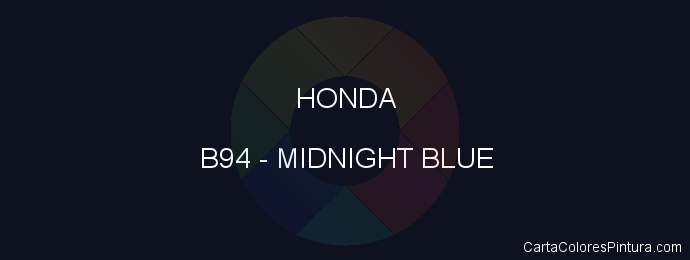 Pintura Honda B94 Midnight Blue