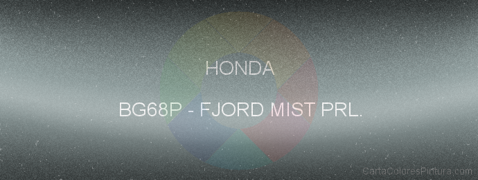 Pintura Honda BG68P Fjord Mist Prl.