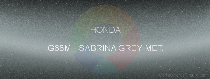 Pintura Honda G68M Sabrina Grey Met.