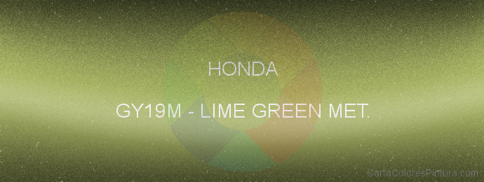 Pintura Honda GY19M Lime Green Met.