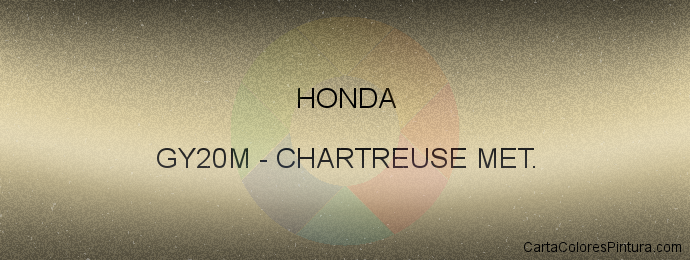 Pintura Honda GY20M Chartreuse Met.