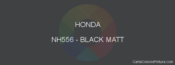 Pintura Honda NH556 Black Matt