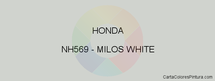 Pintura Honda NH569 Milos White