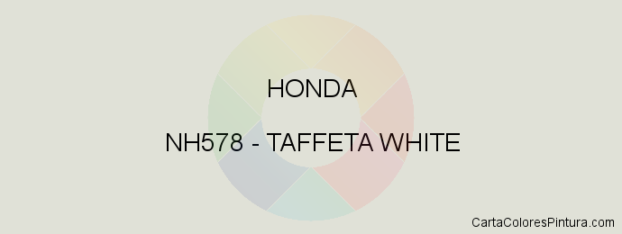 Pintura Honda NH578 Taffeta White