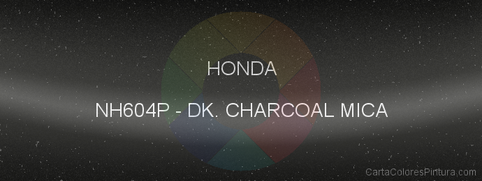 Pintura Honda NH604P Dk. Charcoal Mica