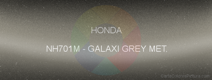 Pintura Honda NH701M Galaxi Grey Met.