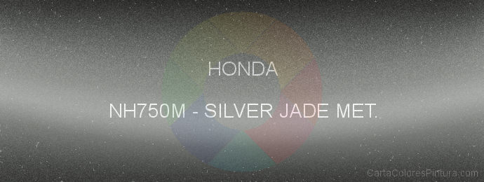 Pintura Honda NH750M Silver Jade Met.