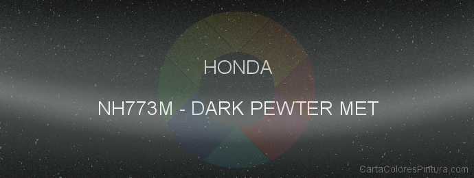 Pintura Honda NH773M Dark Pewter Met