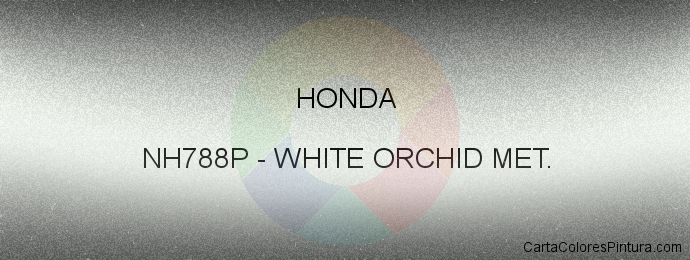 Pintura Honda NH788P White Orchid Met.