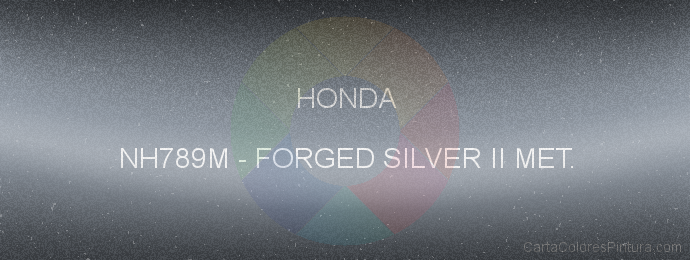 Pintura Honda NH789M Forged Silver Ii Met.