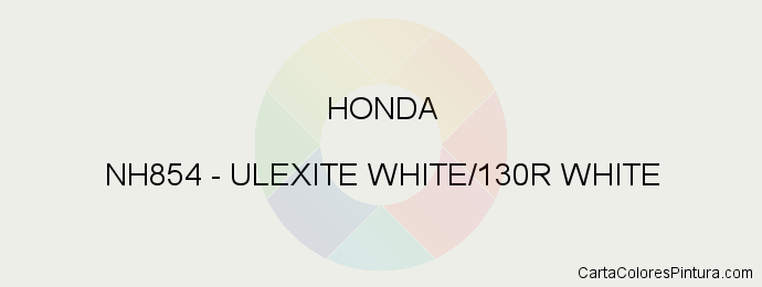 Pintura Honda NH854 Ulexite White/130r White