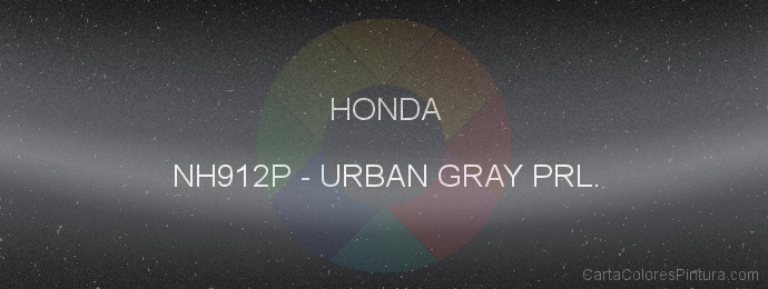 Pintura Honda NH912P Urban Gray Prl.