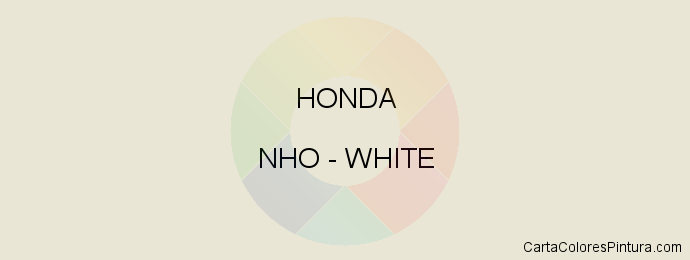 Pintura Honda NHO White