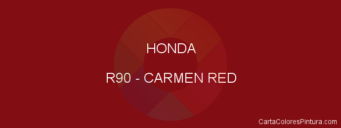 Pintura Honda R90 Carmen Red