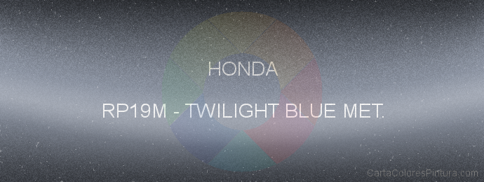 Pintura Honda RP19M Twilight Blue Met.