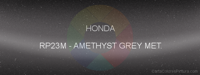 Pintura Honda RP23M Amethyst Grey Met.