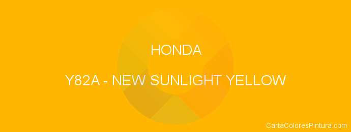 Pintura Honda Y82A New Sunlight Yellow