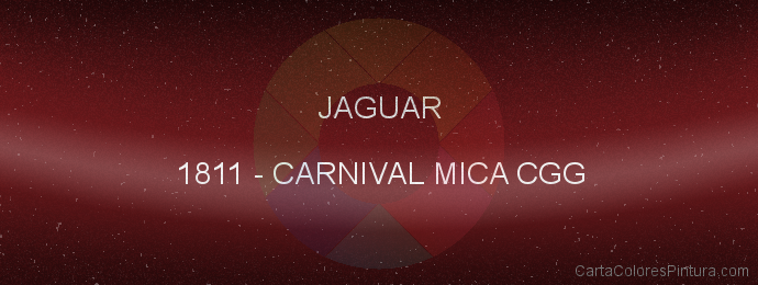 Pintura Jaguar 1811 Carnival Mica Cgg