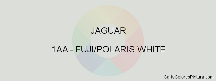 Pintura Jaguar 1AA Fuji/polaris White