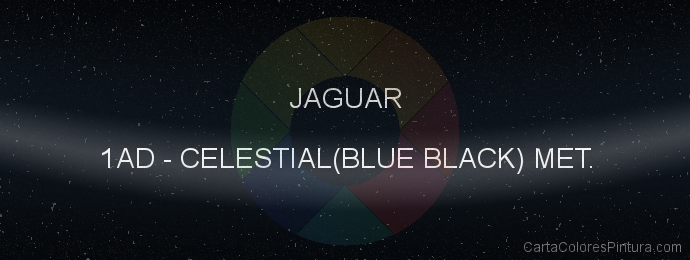 Pintura Jaguar 1AD Celestial(blue Black) Met.