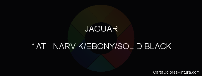 Pintura Jaguar 1AT Narvik/ebony/solid Black