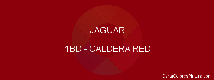 Pintura Jaguar 1BD Caldera Red